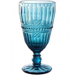 Jogo 6 Taças 330ml 17cm Fratello Azul